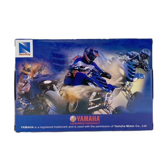 New Ray Blue Honda YFZ 450 ATV / 1:12 Scale Model - Picture 2 of 3